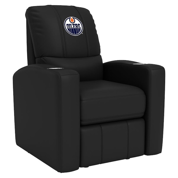 Dreamseat Stealth Recliner with Edmonton Oilers Logo XZ52082CDSMHTBLK-PSNHL41010 - main